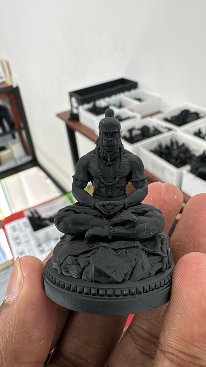 Hanuman Meditating
